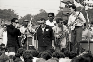 From left: Paul Butterfield, Jerome Arnold, Nick Gravenites, Sam Lay ...