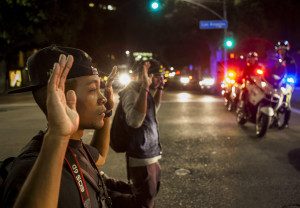 Image: Los Angeles Ferguson protests