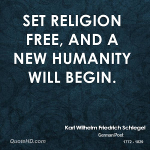 Karl Wilhelm Friedrich Schlegel Religion Quotes
