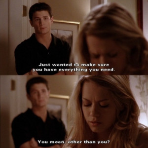 Nathan+scott+and+haley+james+quotes