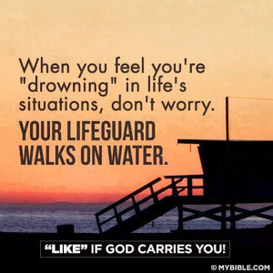 Our lifeguard walks on water https://www.facebook.com/372138476157121 ...