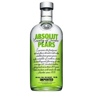 Absolut Pears Vodka 70cl - Case of 6