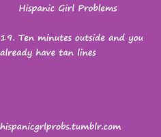 Hispanic girl problems More
