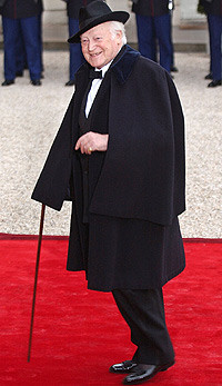 Maurice Druon ... at the Elysee Palace in 2004.