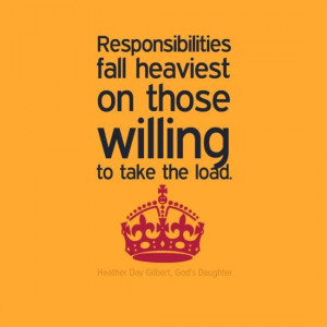 Responsibility quotes, motivational, sayings, will
