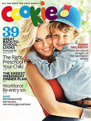 In the September issue of Cookie magazine, Jenny McCarthy makes it ...