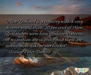 New Zealand is a country with a very diverse population : 20 per cent ...