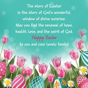 Family Easter Message
