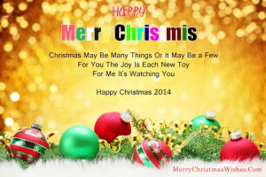 Xmas Cute Christmas Quotes and Sayings 2014 Wishes Sms