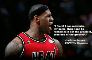 Lebron James Quotes About Haters Lebron james thinks he could be one ...