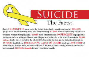 Suicide Awareness Month...