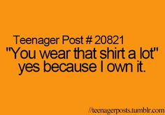 Thank you for taking such a keen interest in my wardrobe