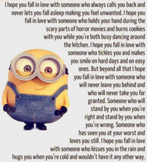 inspirational Love Quotes By Minions....(5 Photos)