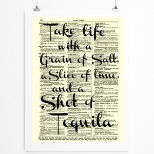 Funny Tequila Quotes And a shot of tequila,