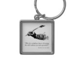 Pliny The Elder Quote - Odd Numbers - Quotes Keychain
