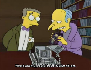 Blog Of The Day: With Pleasure, Sir – Burns und Smithers