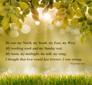 Love Quote Picture Of He was my North my South my East my West