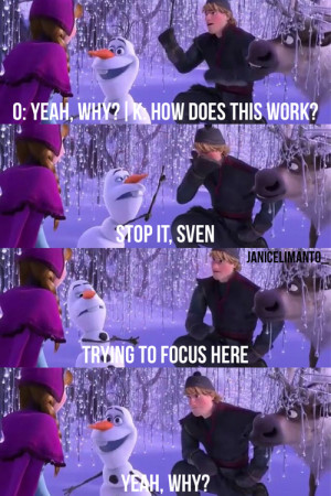 Go Back > Gallery For > Olaf Gif Yeah Why