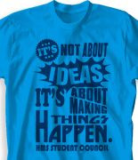 Shirts Student Council Leadership | Student Council Quote Design ...