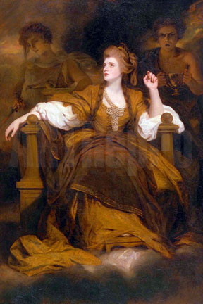 Title Sarah Siddons as the Tragic Muse Artist Sir Joshua Reynolds