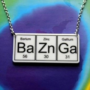 Girlie BIG BANG THEORY Bazinga Periodensystem Fun Shirt-S M L XL XXL ...