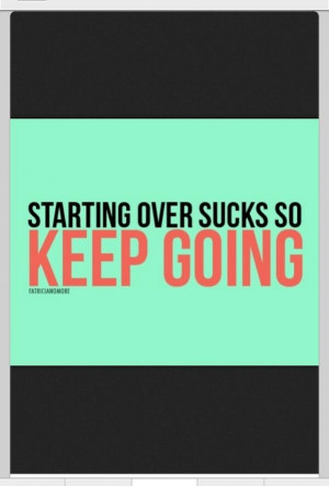 Keep going! #CoreFit fitness #motivation | FollowPics