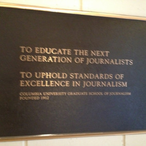 Columbia Journalism School.