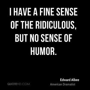 Edward Albee Humor Quotes