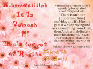 jummah quotes | Friday/Jummah Prayer | Islam – Key To The Treasures ...