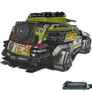 Ratchet Transformers Prime Concept Art