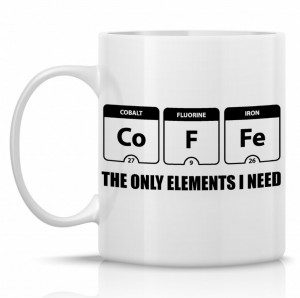 funny coffee mugs : Periodic Table Of Elements Funny Coffee Mug,