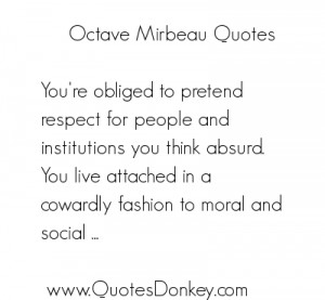 Octave Mirbeau's quote #1