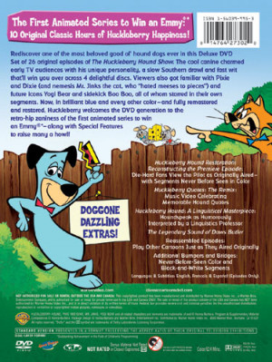 The Huckleberry Hound Show - Back of package contains info on extras