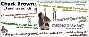 Chuck Brown: One-man Band!