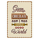 Funny Chocolate Quotes