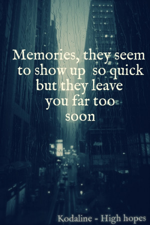 kodaline high hopes lyrics