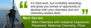Chemistry with Industrial Experience MSci