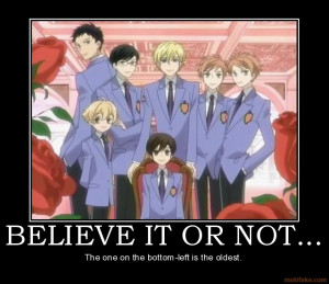 Ouran High School Host Club motivational poster Pictures, Images and ...