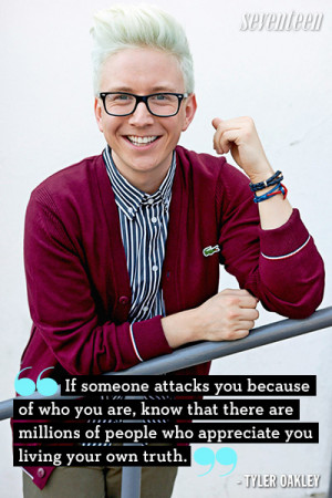 Tyler Oakley Funny Quotes