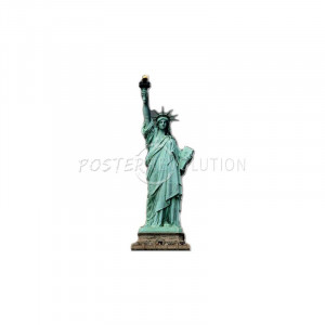 Statue of Liberty Lifesize Standup - 34x73