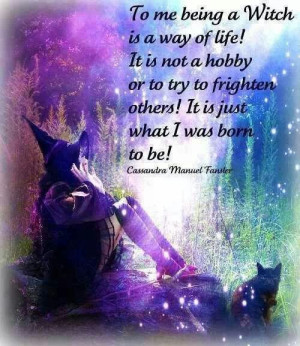 Being a witch