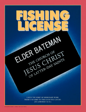 Fishing License – Missionary MormonAd