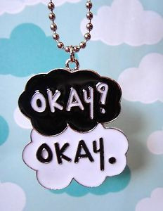 ... ? Okay. Charm Pendant Necklace - The Fault in Our Stars Movie Quote