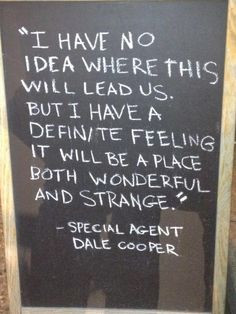 ... special agent dale cooper more twinpeaks quotes special sweets quotes