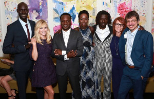 Ger Duany, Reese Witherspoon, Arnold Oceng, Kuoth Wiel, Emmanuel Jal ...