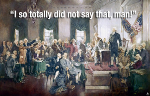 REPUBLICANS KEEP MAKING UP QUOTES FROM FOUNDING FATHERS in News Forum
