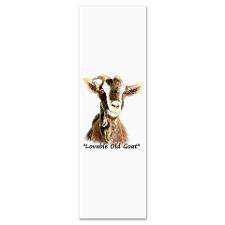 Lovable Old Goat Fun Quote for Him Yoga Mat for