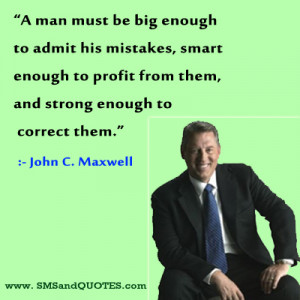 From Them And Strong Enough Correct John Maxwell Quotes