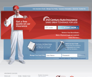 21st.com: Auto Insurance Quotes Online - 21st Century Car InsuranceGet ...