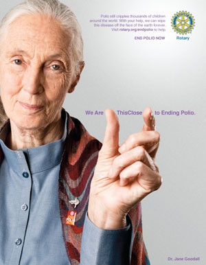 . Jane Goodall shows how close we are to ending polio. A world-famous ...